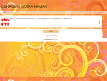 Tablet Screenshot of ceragemindiranagar.blogspot.com