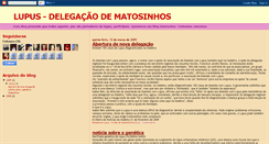 Desktop Screenshot of lupus-delegaodematosinhos.blogspot.com