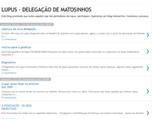 Tablet Screenshot of lupus-delegaodematosinhos.blogspot.com