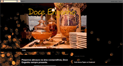 Desktop Screenshot of doceengenho.blogspot.com