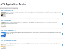 Tablet Screenshot of mtvmediaapplications.blogspot.com