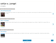 Tablet Screenshot of caitjuengel.blogspot.com