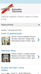 Mobile Screenshot of bohodon-ediciones.blogspot.com