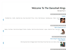 Tablet Screenshot of dancehall-kings.blogspot.com