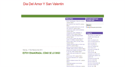 Desktop Screenshot of diaamorsanvalentin.blogspot.com