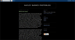Desktop Screenshot of hayleybarnesphoto.blogspot.com