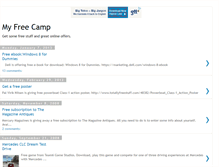 Tablet Screenshot of myfreecamp.blogspot.com