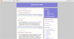 Desktop Screenshot of amynelsonmile.blogspot.com