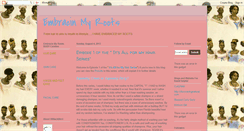 Desktop Screenshot of embracinmyroots.blogspot.com