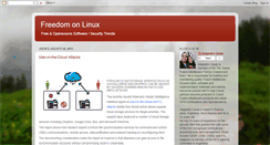 Desktop Screenshot of freedomonlinux.blogspot.com