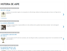 Tablet Screenshot of historiadeaspe.blogspot.com