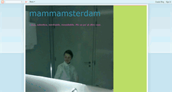 Desktop Screenshot of mammamsterdam.blogspot.com