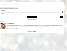 Tablet Screenshot of lifethrualinds.blogspot.com