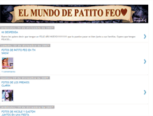 Tablet Screenshot of patitofeoeslamejor.blogspot.com