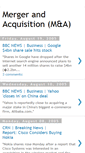 Mobile Screenshot of mergerandacquisition.blogspot.com
