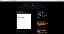 Desktop Screenshot of ciroxs-max.blogspot.com