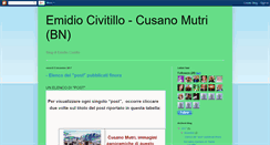 Desktop Screenshot of emidiocivitillocusanomutri.blogspot.com