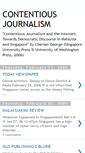 Mobile Screenshot of contentiousjournalism.blogspot.com