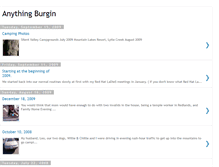 Tablet Screenshot of anythingburgin.blogspot.com