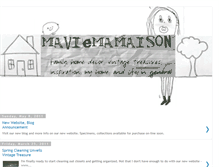 Tablet Screenshot of maviemamaison.blogspot.com