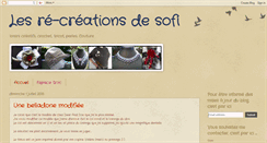 Desktop Screenshot of lesre-creationsdesofi.blogspot.com