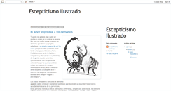 Desktop Screenshot of escepticainfalible.blogspot.com