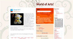 Desktop Screenshot of my-world-of-arts.blogspot.com