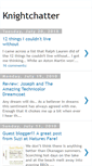 Mobile Screenshot of knightchatter.blogspot.com