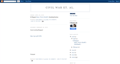 Desktop Screenshot of civilwaretal.blogspot.com