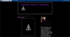 Desktop Screenshot of bregamaischique.blogspot.com