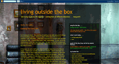 Desktop Screenshot of lioness-livingoutofthebox.blogspot.com
