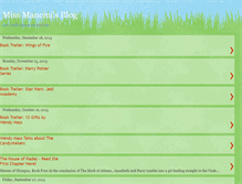 Tablet Screenshot of missmancini.blogspot.com