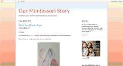 Desktop Screenshot of montessoristory.blogspot.com