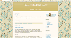 Desktop Screenshot of projectbuddhababy.blogspot.com