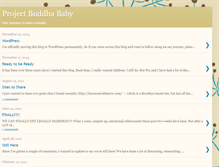 Tablet Screenshot of projectbuddhababy.blogspot.com