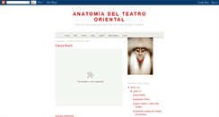 Desktop Screenshot of anatomiadelteatrooriental.blogspot.com