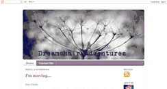 Desktop Screenshot of dreamchairadventures.blogspot.com