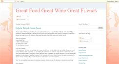 Desktop Screenshot of foodwinenfriends.blogspot.com