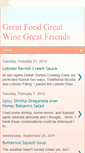 Mobile Screenshot of foodwinenfriends.blogspot.com