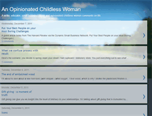 Tablet Screenshot of opinionatedchildlesswoman.blogspot.com