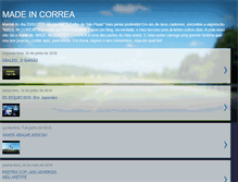 Tablet Screenshot of madeincorrea.blogspot.com