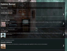 Tablet Screenshot of hobbiebonsai.blogspot.com