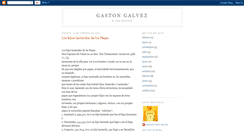 Desktop Screenshot of gastongalvez.blogspot.com