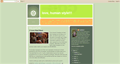 Desktop Screenshot of lovehuman.blogspot.com