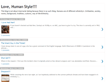 Tablet Screenshot of lovehuman.blogspot.com