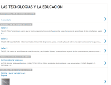 Tablet Screenshot of lastecnologiasylaeducacion-monografia.blogspot.com