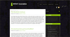 Desktop Screenshot of nycctjournalism.blogspot.com