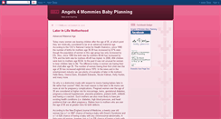 Desktop Screenshot of angels4mommies.blogspot.com