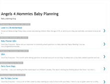 Tablet Screenshot of angels4mommies.blogspot.com