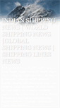 Mobile Screenshot of indianshippingnews.blogspot.com